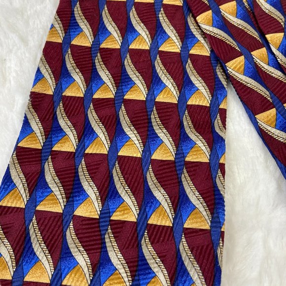 Joseph Orlando Mens Neck Tie Hand Sewn Imported Silk Made in USA Robert Talbott - Picture 4 of 6